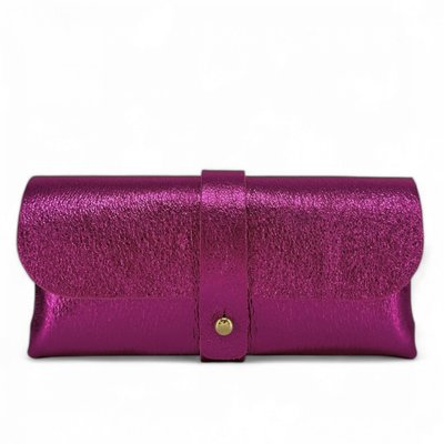 Pochette étui à lunettes en cuir irisé LUMOS OH MY BAG