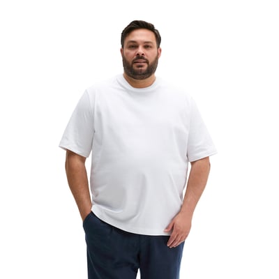 T-shirt relaxed en jersey de coton bio épais MARC O'POLO