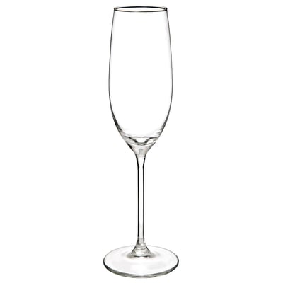 Lot de 6 flûtes à champagne en verre 21 cl LINA SECRET DE GOURMET