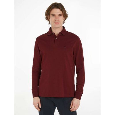 Polo manches longues droit maille piquée 1985 TOMMY HILFIGER