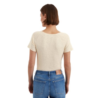 T-shirt DfC regular en jersey slub MARC O'POLO