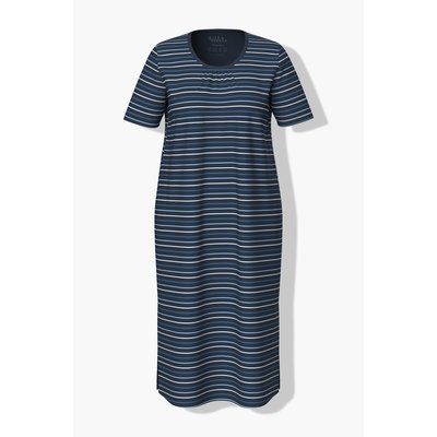 Chemise de nuit rayée, décolleté rond ULLA POPKEN