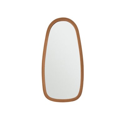 Miroir en rotin  120x60 cm  LEON BERAH GETAH