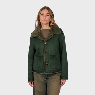 Veste à col chemise réversible VIRGINIA OAKWOOD