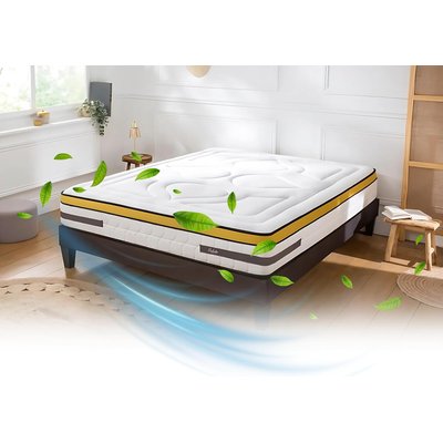Ensemble Matelas Ressorts et sommier AUBERTIN MAISON AUBERTIN