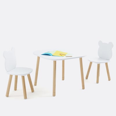 Ensemble table et 2 chaises enfant, Ancelme LA REDOUTE INTERIEURS