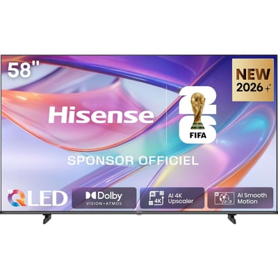 TV QLED 58E7S (2026) 58" (146 cm) HISENSE