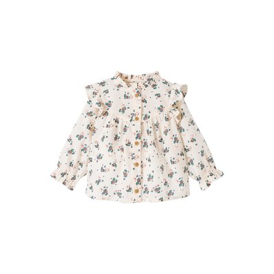Blouse à volants VERTBAUDET