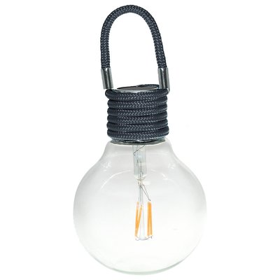 Ampoule LED design déco extérieur couleur Anthracite WATT ET HOME