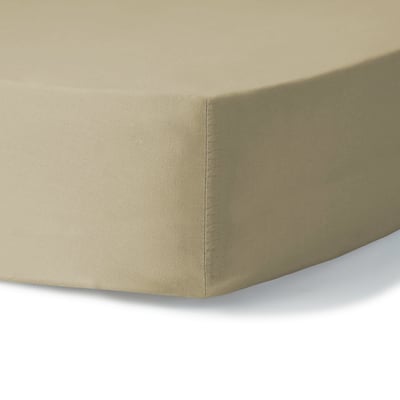 Drap housse coton lavé LUNA FEBRONIE