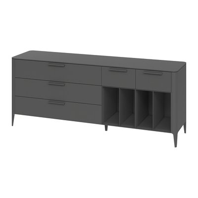 Тумба с 5 ящиками и 4 полками из массива бука SO'HOME