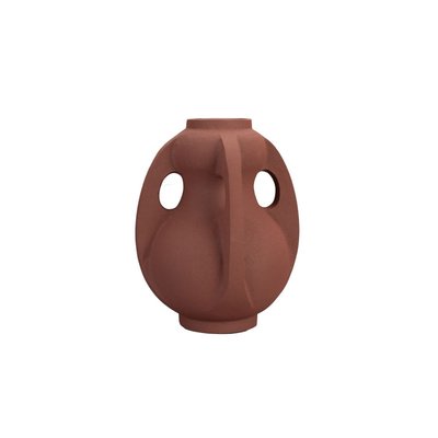 Vase Thiago terra aluminium DUTCHBONE
