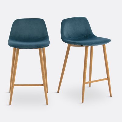 Lot de 2 chaises de bar mi-hauteur Lavergne LA REDOUTE INTERIEURS