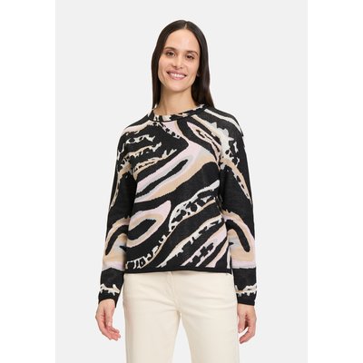 Pull-over en fine maille à motif jacquard BETTY BARCLAY