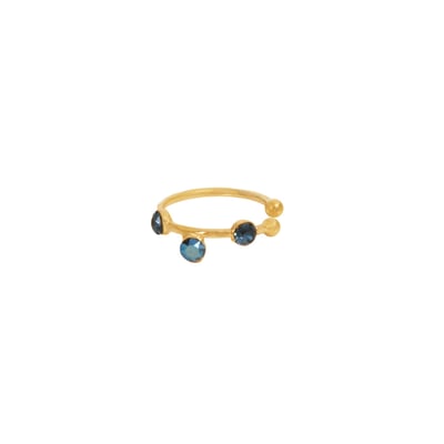 Bague d'oreille drib bleu CAROLINE NAJMAN