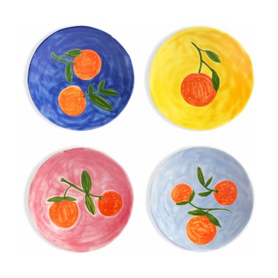 Assiette en grès (lot de 4) KLEVERING