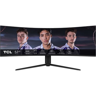 Ecran PC Gamer 57R94 57" Incurvé 1000R DUHD 120Hz VA MiniLED HDR 1000 AMD FreeSync TCL