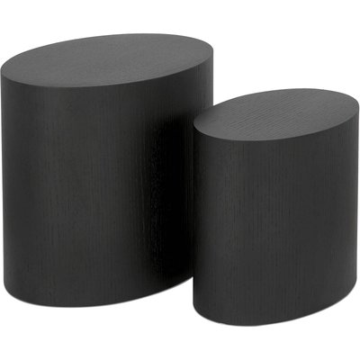 Table basse bois ovale, Trunko KOKOON DESIGN