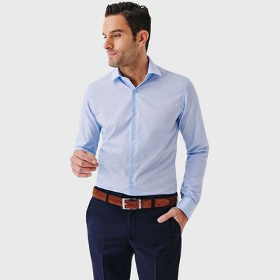 Chemise Slim fit en fil à fil ACROSS