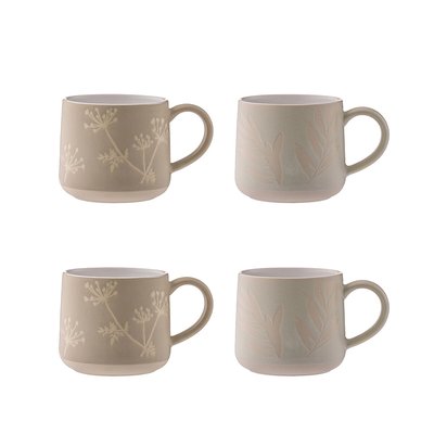 Set of 4 Botanical Mugs MASON CASH