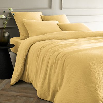 Housse de couette gaze de coton biologique, Yafa AM.PM
