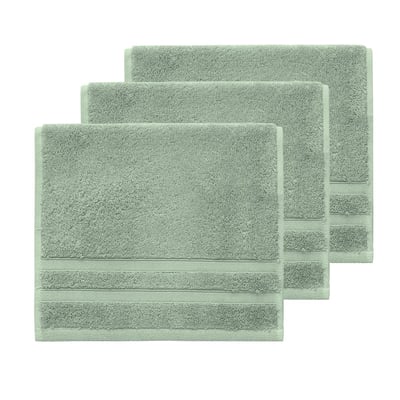 Lot de 3 serviettes invité 600 g/m² SENSILK SENSEI MAISON