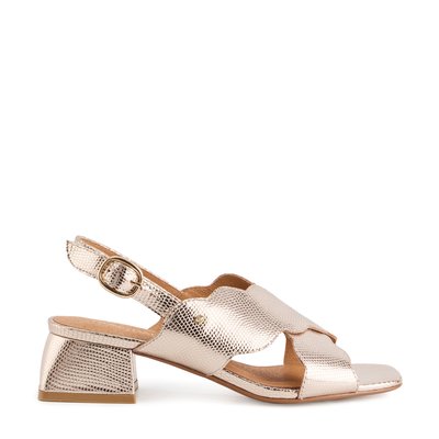 Sandales à Talons En Cuir Rosie Cuir Lisse BONS BAISERS