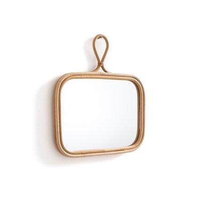 Miroir rectangulaire en rotin 38x35 cm, Nogu LA REDOUTE INTERIEURS