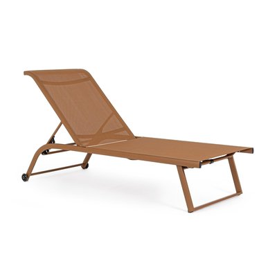 Bains de soleil inclinables en aluminium et tissu (lot de 2) - CABOURG HELLIN, DEPUIS 1862