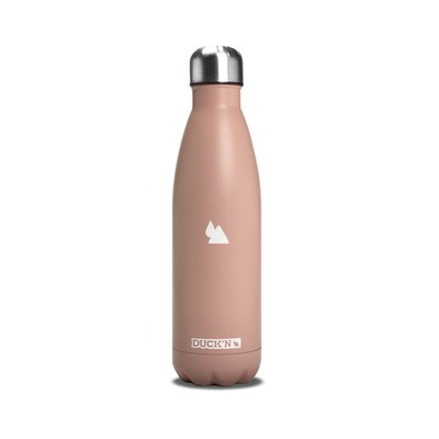 Bouteille Isotherme Rose Uni 500ML, Duck'n DUCK’N