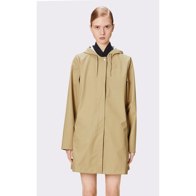 Coupe-vent mi-long à capuche unisexe A-LINE JACKET RAINS