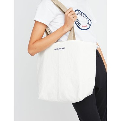 Tote bag lila INES DE LA FRESSANGE PARIS