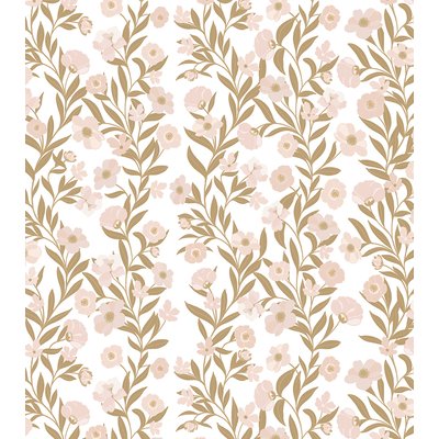 Papier peint guirlandes de fleurs ELEONORE LILIPINSO