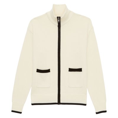 Cardigan Atticus en coton écru INES DE LA FRESSANGE PARIS