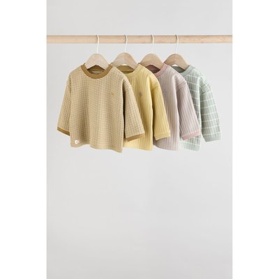 T-shirt à manches longues pour bébé, lot de 4 NEXT