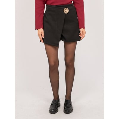 Jupe-short Portefeuille Bouton Bijou Xenitel DONA LISA