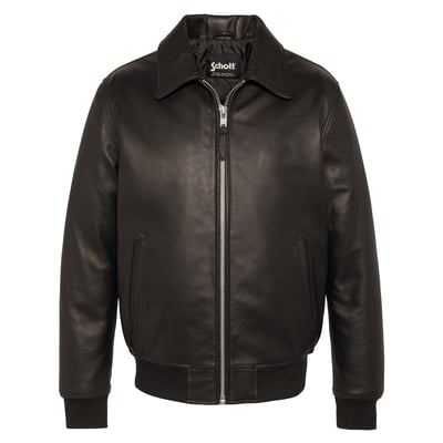 Blouson casual, cuir d'agneau SCHOTT