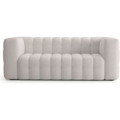 Canapé capitonné 3 places en tissu chenille - CESTER HOMIFAB