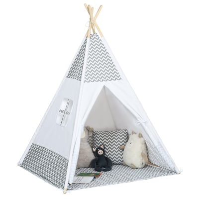Tente pour enfants Toile polyester coton HOMCOM