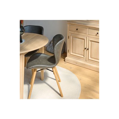 Chaises simili et bois (lot de 2) - MATILDA HELLIN, DEPUIS 1862