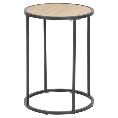 Table d'appoint ronde design industriel SIREINE TOILINUX