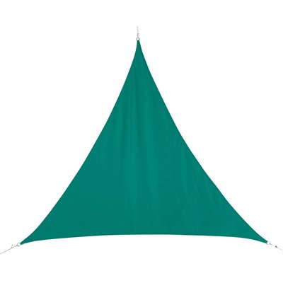 Voile d'ombrage triangulaire 3x3m déperlante CURACAO HESPERIDE