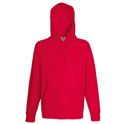 Pull a capuche rouge homme La Redoute