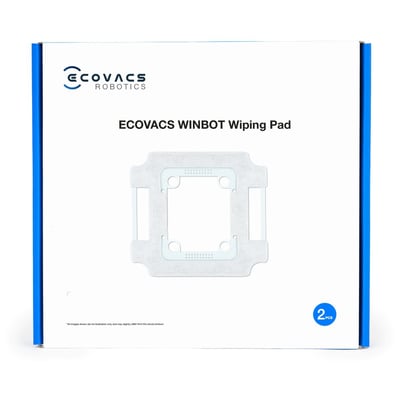Lingettes et serpillères avec support pour W3 Omni x2 ECOVACS