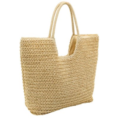 Sac cabas tressé naturel AUBRY GASPARD