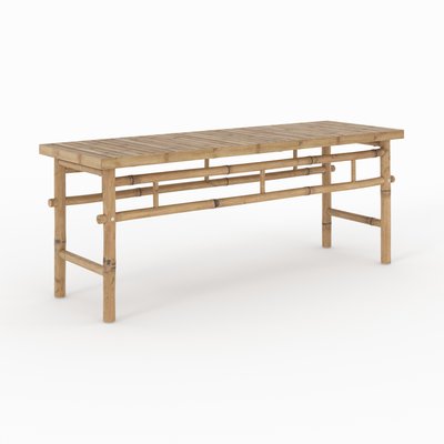 Banc de jardin 2 places en bambou - VADELLA RENDEZ-VOUS DÉCO