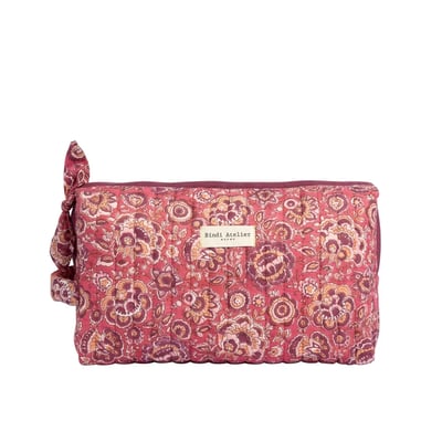 Trousse de toilette en coton Garda BINDI ATELIER