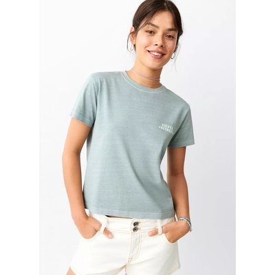 T-shirt en coton imprimé MANGO TEEN