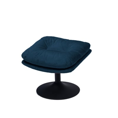Repose-pieds en tissu   avec piètement noir Magnum AMADEUS
