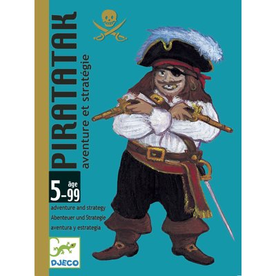 Jeu de cartes Piratatak DJECO